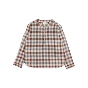 NEW BÚHO boy's rafael toddler check shirt top in multi